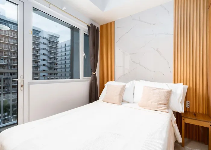 Brand New Japandi 1br With Pool View Near Moa & Naia