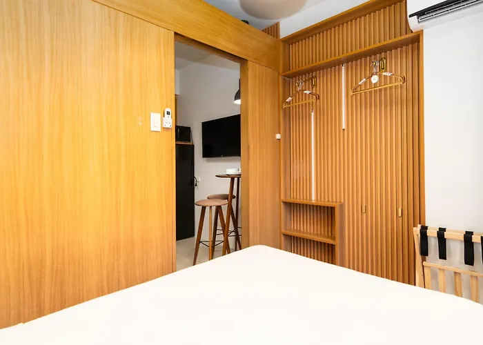 Brand New Japandi 1br With Pool View Near Moa & Naia *
