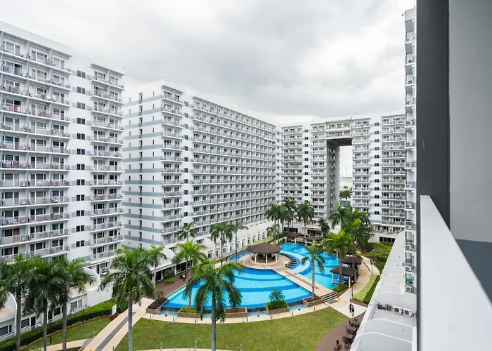 Brand New Japandi 1br With Pool View Near Moa & Naia * Manila