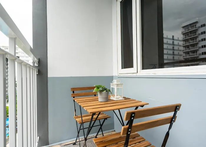 Apartamento Brand New Japandi 1br With Pool View Near Moa & Naia